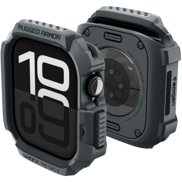 Spigen Rugged Armor 2 pouzdro Apple Watch 11 (46mm) dark gray - Pouzdra - Obrázek 9b07d46b7b374d40a5e8227e613125ba