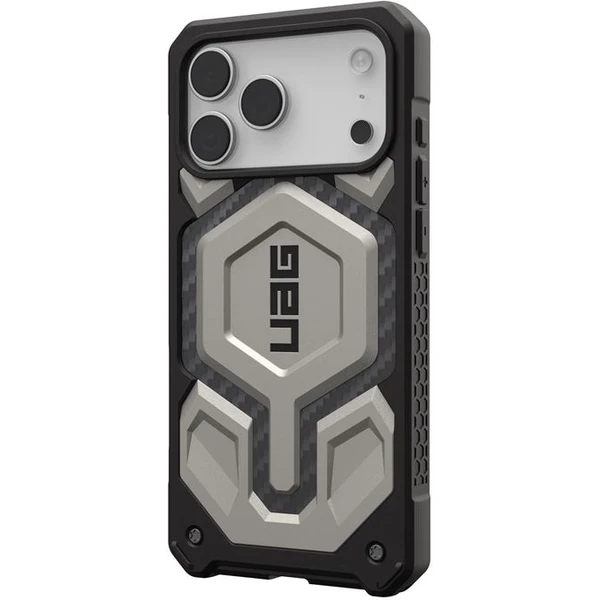 UAG Monarch Pro MagSafe Titanium kryt iPhone 17 Pro Max stříbrný - Pouzdra - Obrázek 9b098c34ae7a4a10bfefc97df43d1cd7