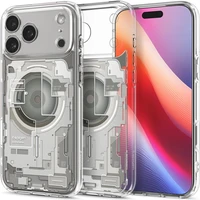 Spigen Ultra Hybrid MagSafe kryt iPhone 17 Pro Max zero one natural titanium - Pouzdra