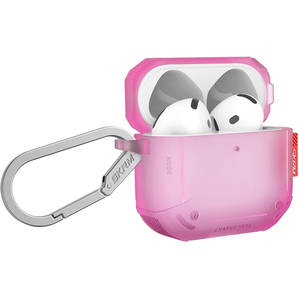 SKINARMA Mecha CE pouzdro pro AirPods 4 fuchsiové - Pouzdra - Obrázek 9b5c0f2431904ba49815692ce592fafb