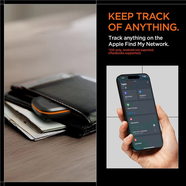 Spigen Bluetooth Tracker TagMe lokátor s Apple Find My černý - Lokátory - Obrázek 9b5f5715a9da4e658cf4919cbfac7262