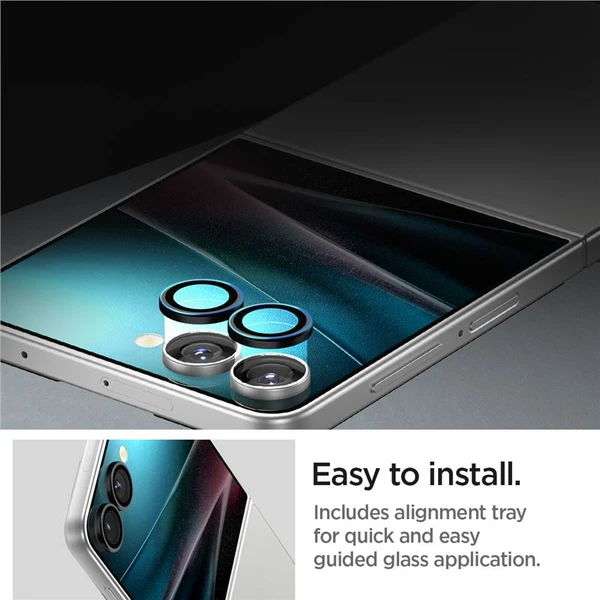 Spigen Glass tR EZ Fit Optik Pro HD sklo Samsung Galaxy Z Flip7 černé (2 ks) - Ochranné folie a skla - Obrázek 9b6e6fbab84e44b28e3178ecf6e348f5