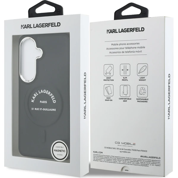 Karl Lagerfeld PU RSG Logo Magnetic kryt Samsung Galaxy S26+ černý - Pouzdra - Obrázek 9b796b48d7e44f8797e6ff1810de7e92