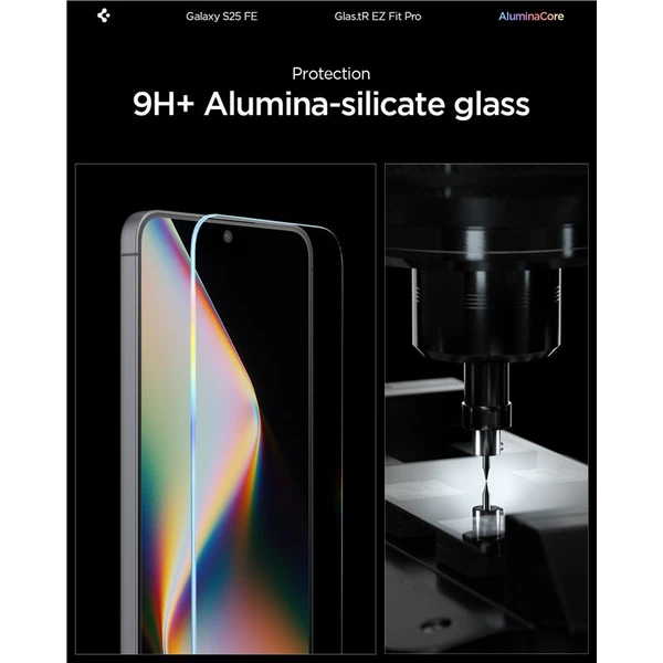 Spigen Glass tR EZ Fit Pro HD sklo Samsung Galaxy S25 FE čiré (1 ks) - Ochranné folie a skla - Obrázek 9b7b1a09a2e04b2dbbe45c8875afc2d1