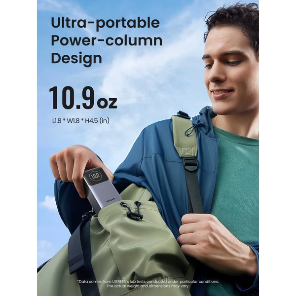 UGREEN Nexode 12000mAh Quick Charging (100W) powerbanka šedá - Powerbanky - Obrázek 9bb0b5cf7b2d4f2891bf876313b7d650