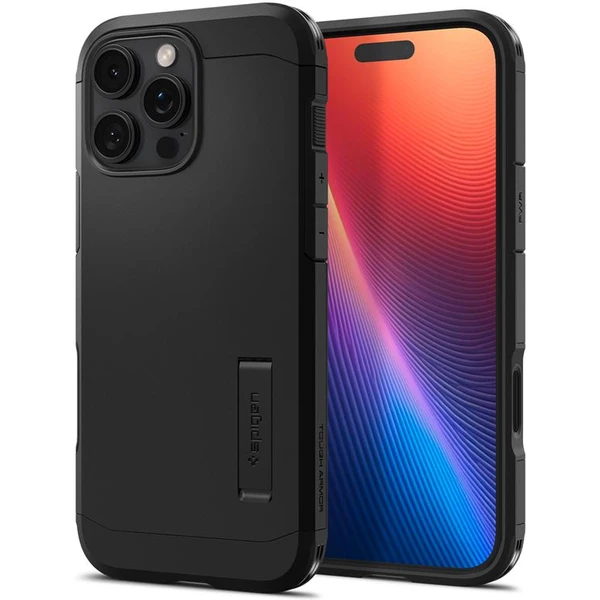 Spigen Tough Armor T MagSafe kryt iPhone 16 Pro černý - Pouzdra - Obrázek 9bc7456cc5f44fdca20578671bdb83f5