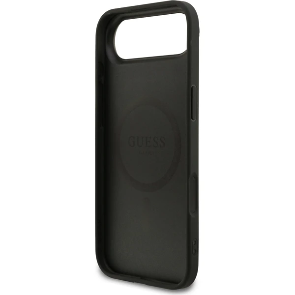 Guess PU Leather 4G Colored Ring MagSafe Zadní Kryt pro iPhone Air černý - Pouzdra - Obrázek 9bcc1dd9e5da4aa8b0da550bf410405b