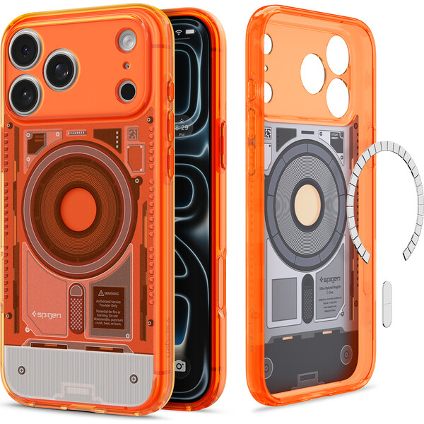 Spigen Ultra Hybrid MagSafe kryt iPhone 18 Pro Max/17 Pro Max c-one tangerine
