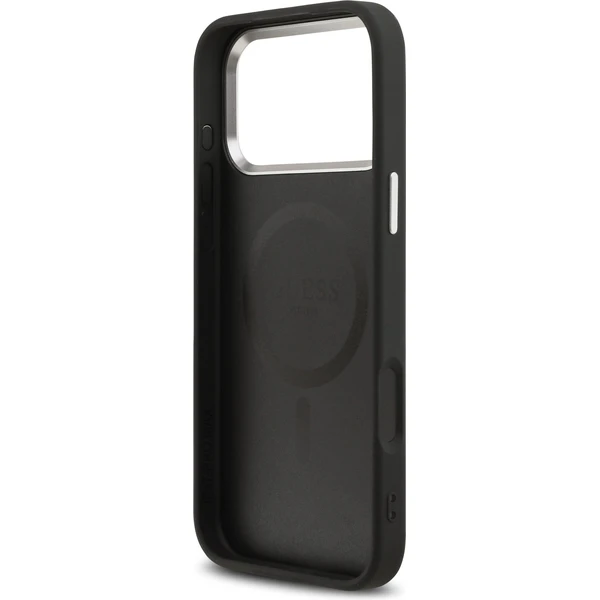 Guess PU Saffiano MagSafe kryt iPhone 17 Pro Max černý - Pouzdra - Obrázek 9c141bdaaf564e988a4b287d333e5572