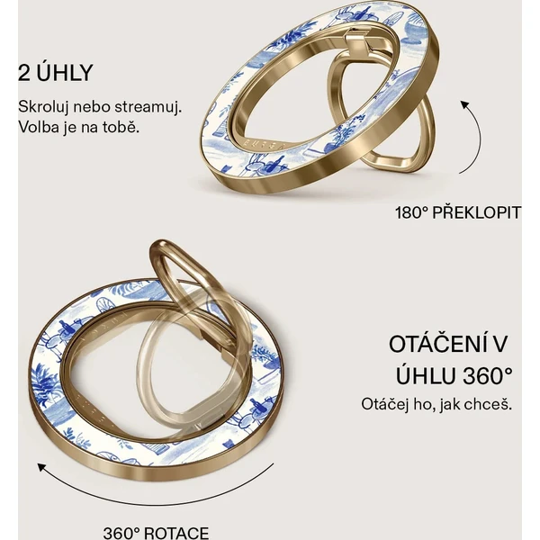 Burga Magnetic Ring držák Sobremesa zlatý - Držáky - Obrázek 9c197c1c0d394b9e812856a770f2c921