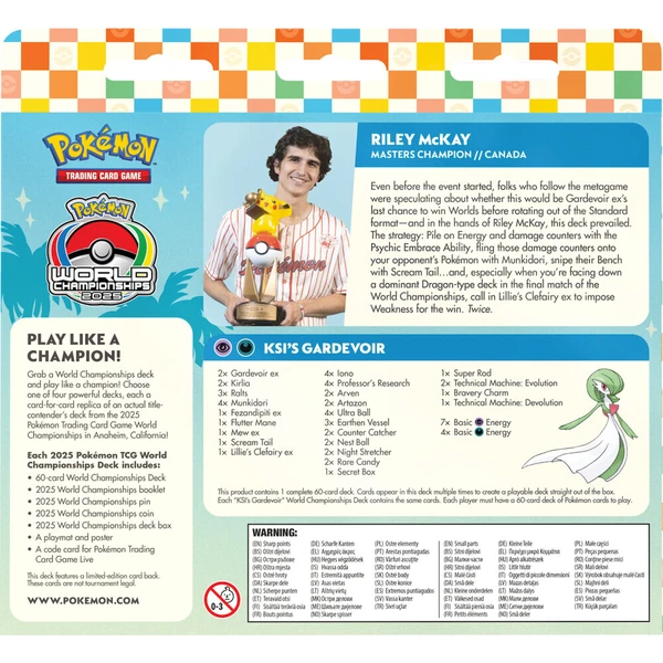 Pokémon TCG: 2025 World Championship Deck - Pokémon karty - Obrázek 9c27fd6fd7604b29ab23b5c630a865c6