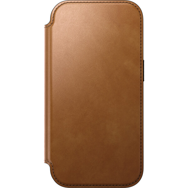 Nomad Modern Leather Folio MagSafe kožené pouzdro iPhone 17 Pro/18 Pro English Tan - Pouzdra - Obrázek 9c2ed04a8491488182844f4bda9b2de7
