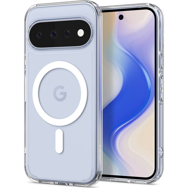 Spigen Ultra Hybrid MagSafe kryt Google Pixel 11 clear white