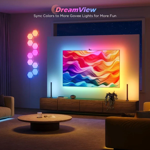 Govee Backlight 3S Netflix TV 55-65 SMART LED podsvícení RGBICW - Chytrá osvětlení - Obrázek 9c6c1913decc438ab692d3e0a46da422