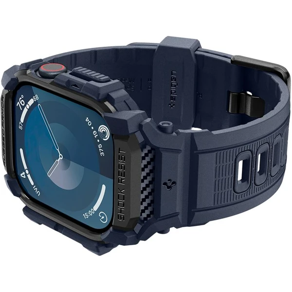 Spigen Rugged Armor Pro řemínek s pouzdrem Apple Watch 10/11 (46mm) modrý - Řemínky - Obrázek 9c7525d0e65a4fc49706447fcd50aa87
