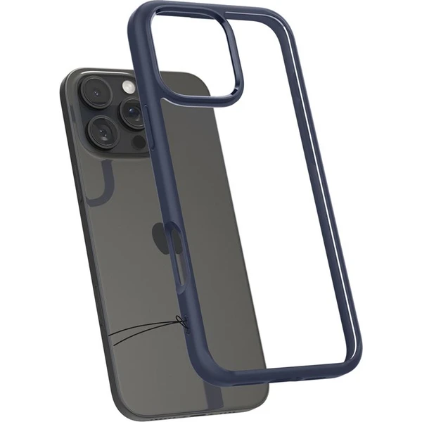 Spigen Ultra Hybrid kryt iPhone 16 Pro navy blue - Pouzdra - Obrázek 9c78c199e41a4dca9509f7b2322cfc09