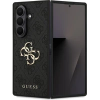 Guess PU 4G Metal Logo kryt Samsung Galaxy Z Fold 7 šedý - Pouzdra