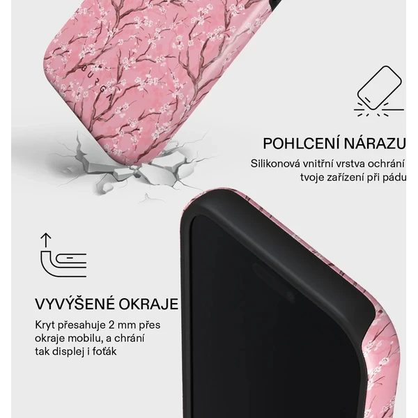 Burga Tough MagSafe kryt iPhone 17 Pro Sakura - Pouzdra - Obrázek 9c86c2c5005f46c0854767367d6568d1