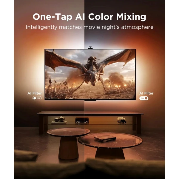 Govee TV Backlight 3 Pro 75-85" SMART LED podsvícení RGBIC - Chytrá osvětlení - Obrázek 9c8896f6669e4ccc8962c65f861d2b23