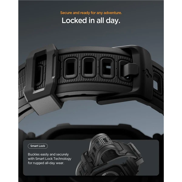 Spigen Rugged Armor Pro 2 pouzdro Apple Watch 11 (46mm) matte black - Pouzdra - Obrázek 9c9b8d14188c4100b14d26c690facd72