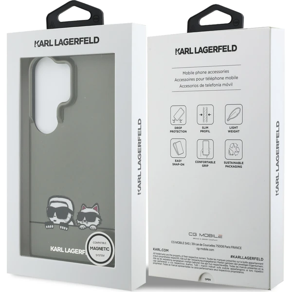 Karl Lagerfeld IML K&CH Peekaboo Logo Magnetic kryt Samsung Galaxy S26 Ultra černý - Pouzdra - Obrázek 9ca99fc2f1f645888cde9f480d170f5a