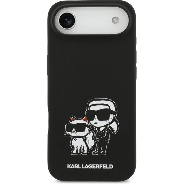 Karl Lagerfeld Liquid Silicone K&CH Sketch MagSafe kryt iPhone Air černý - Pouzdra - Obrázek 9ca9eae075164597bc3574f5aa29e6e5