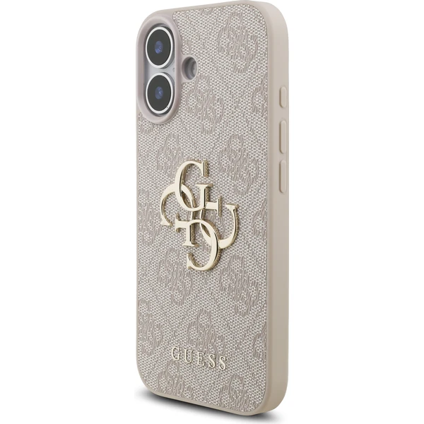 Guess PU 4G Metal Logo Strap kryt iPhone 17 růžový - Pouzdra - Obrázek 9cbf513a8b3344aa8c387a3982b69dbb
