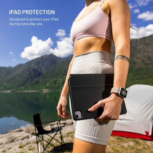 FIXED Typee Alu pouzdro s bezdrátovou klávesnicí iPad Pro 11" (18-22)/iPad Air (20-26), CZ, bílé - Pouzdra s klávesnicí - Obrázek 9cda154eb06f460e92e421e43513a599