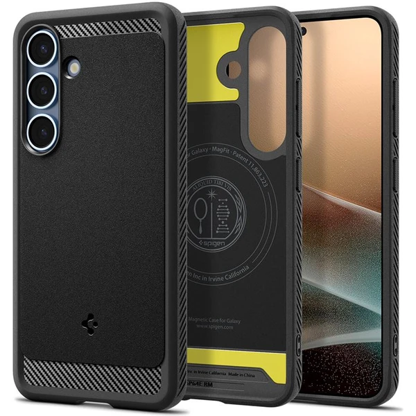 Spigen Rugged Armor MagSafe kryt Samsung Galaxy S25+ matně černý - Pouzdra - Obrázek 9cfbfb142e7f4a5a9f2cff2bfa3ef385