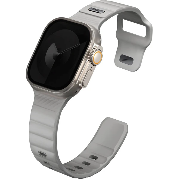 UNIQ Stride FKM Rubber voděodolný řemínek Apple Watch 49/45/44/42mm šedý - Řemínky - Obrázek 9cffaf3a5008494594720b92807f4f02
