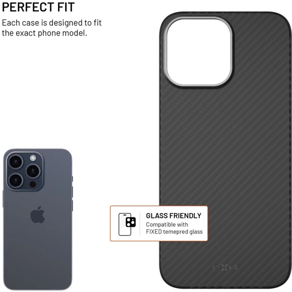 FIXED MagVelar kryt s MagSafe Apple iPhone 16 Pro černý - Pouzdra - Obrázek 9d0ea2fbcac648b2976418f6366d31cd
