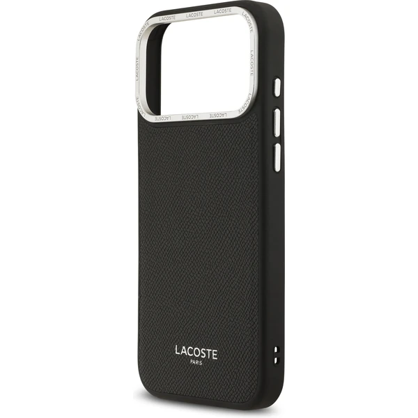 Lacoste PU Leather Champs Elysees MagSafe kryt iPhone 17 Pro Max černý - Pouzdra - Obrázek 9d16ec149b084a828a072a85af41c800