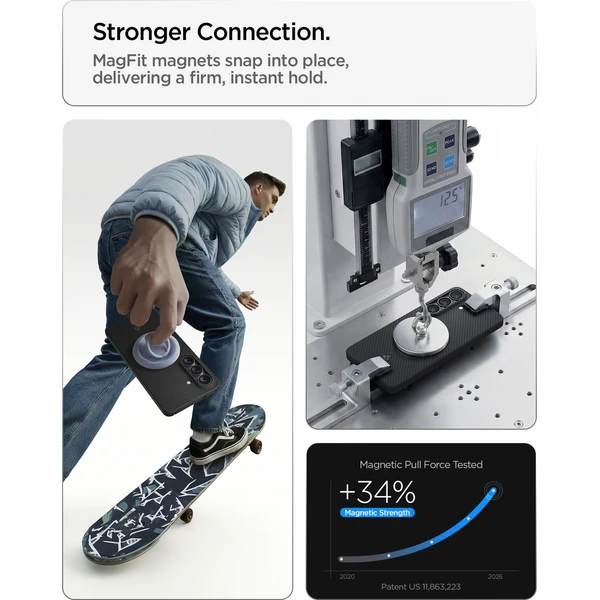 Spigen Air Skin Aramid MagSafe kryt Samsung Galaxy S26 Ultra black - Pouzdra - Obrázek 9d3518d08b64479db964a4f413ff7938
