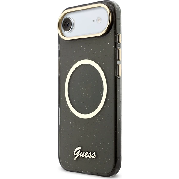 Guess IML Glitter Script Strap MagSafe kryt iPhone Air černý - Pouzdra - Obrázek 9d4bbc6607854675a780ce7413ebb5ed
