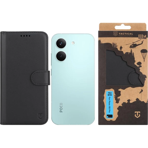 Tactical Field Notes pouzdro Poco X8 Pro černé - Pouzdra - Obrázek 9d4c300327de463b9ef1ff5e988baf61