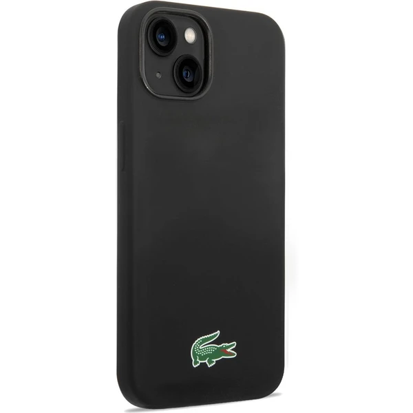 Lacoste Liquid Silicone Microfiber Croc Logo MagSafe kryt iPhone 13/14/15 černý - Pouzdra - Obrázek 9d4ff01b4ba74cb09edc36d5638ea747