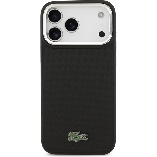 Lacoste Iconic Petit Pique Camera Stand MagSafe kryt iPhone 17 Pro Max černý - Pouzdra - Obrázek 9d50f18b9cfd485887747d08b4c6c8a3
