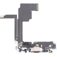 Náhradní díl pro iPhone 15 Pro nabíjecí konektor černý titan - Konektory