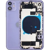 Náhradní housing pro iPhone 11 fialový - Náhradní housingy