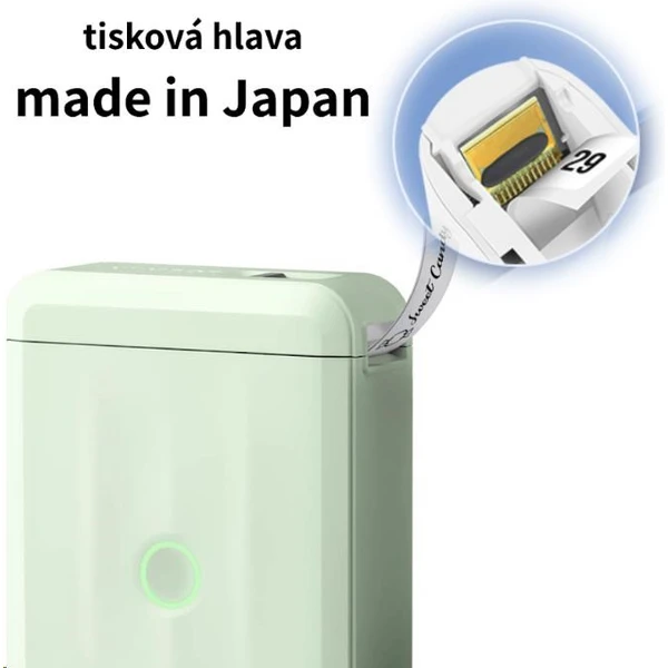 Niimbot tiskárna štítků D110-M Smart zelená + role štítků 160 ks - Štítkovače - Obrázek 9d5c26f872004bd4a83f96a1612af478