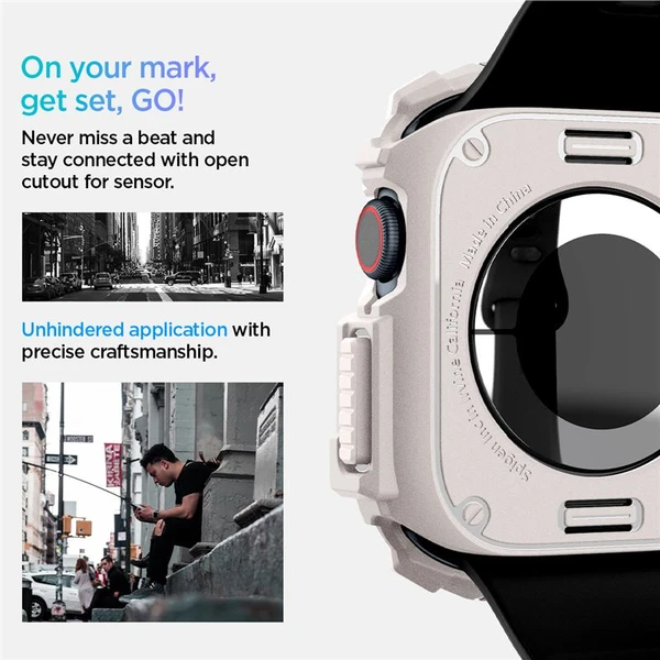 Spigen Rugged Armor kryt pro Apple Watch 10/11 (46mm) béžový - Pouzdra - Obrázek 9d7627a107c144c29d6d0bb7cc3c78b7