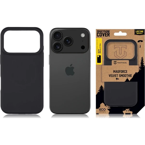 Tactical MagForce Velvet Smoothie kryt Apple iPhone 17 Pro Asphalt - Pouzdra - Obrázek 9d82836967e541219b3916f5e8856fb2