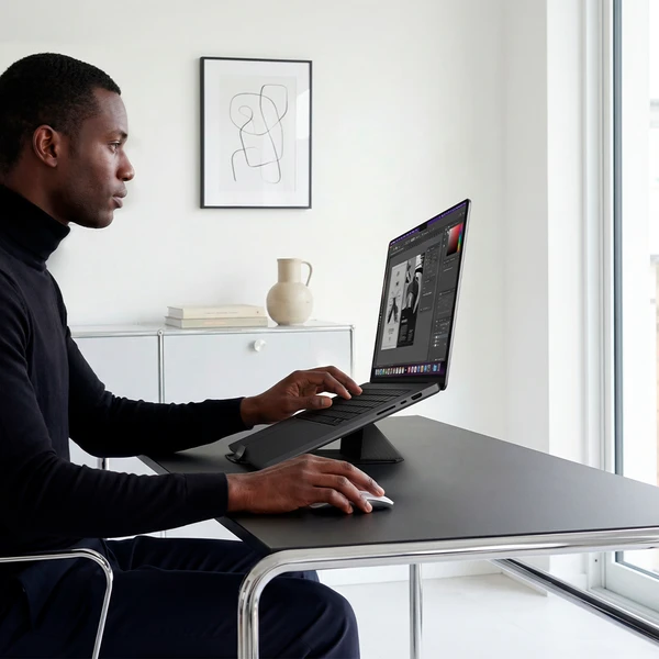 Spigen Slim Fold Laptop Stand & Vertical Dock stojánek černý - Stojánky - Obrázek 9d8f297ea27e4d98a496ea054a25fa56