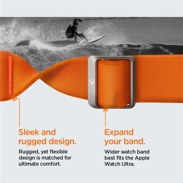 Spigen Lite Fit Ultra řemínek Apple Watch 49/46/45/44/42mm oranžový - Řemínky - Obrázek 9db6661330c041a1ae58b6b61e3a47da