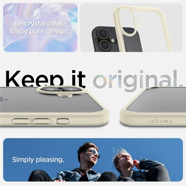 Spigen Ultra Hybrid kryt iPhone 16 Plus mute beige - Pouzdra - Obrázek 9dd6c14a74294b28a0a0953729a976f6