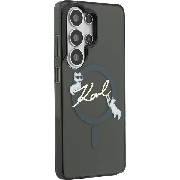 Karl Lagerfeld IML Choupette Karl Script Logo Magnetic kryt Samsung Galaxy S26 Ultra černý - Pouzdra - Obrázek 9dedb152db2e4f21a4aff4a8c740ee84
