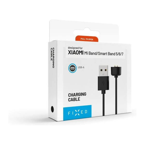 FIXED USB-A napájecí kabel pro Xiaomi Mi Band/Smart Band 5/6/7 1m černý - Kabely a redukce - Obrázek 9df2dadd368a4511a63b780bceadad52