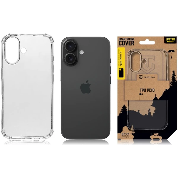 Tactical TPU Plyo Kryt pro Apple iPhone 16 čirý - Pouzdra - Obrázek 9dfd42c55a1d42a8b511347fcf21ac29