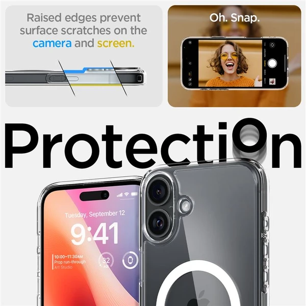 Spigen Ultra Hybrid MagSafe kryt iPhone 16 Plus white - Pouzdra - Obrázek 9e12fab0520b4aa588eed7f08f8f911f