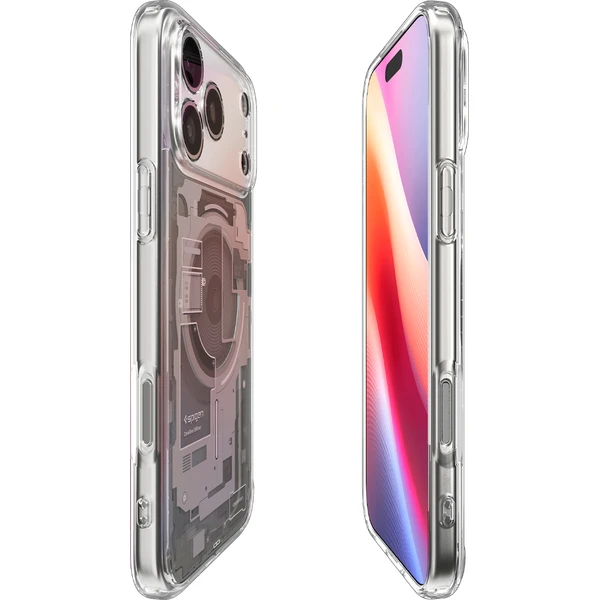 Spigen Ultra Hybrid MagSafe kryt iPhone 18 Pro/17 Pro zero one natural titanium - Pouzdra - Obrázek 9e1668ef45a74e5793339acb02276fcc